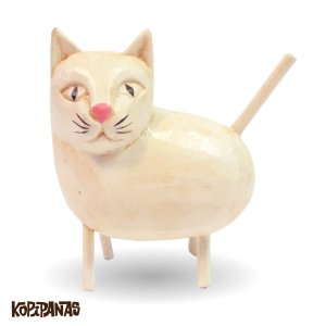 画像1: Standing Cat WHITE (1)