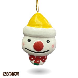 画像1: Xmas Snowman YELLOW (1)