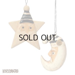 画像1: Star&Moon Santa　BLACK (1)