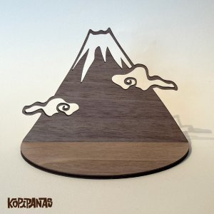 画像2: 飾り台　富士山 (2)