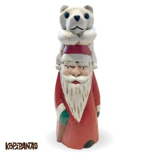 画像1: Santa with White Bear (1)