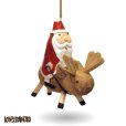 画像1: Riding Reindeer Santa (1)