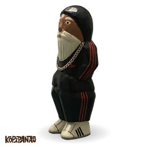 画像1: Jog Santa -Black Hoodie (1)