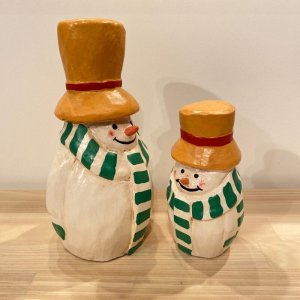 画像2: Border Muffler Snowman -YELLOW (2)